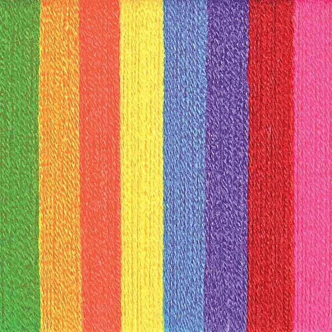 Lion Brand Yarn Lion Brand Bonbons 680 Crayons