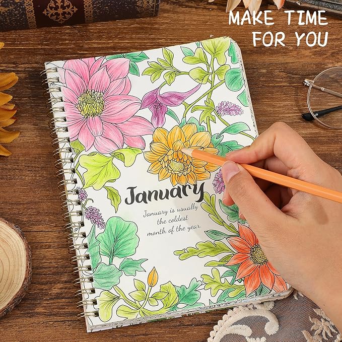 Women's Coloring Book 30 Pages Plant Pattern Coloring Books for Adults to Relax and Relieve Anxiety, Gift for Mother's Day, Birthdays, Christmas, Anniversaries