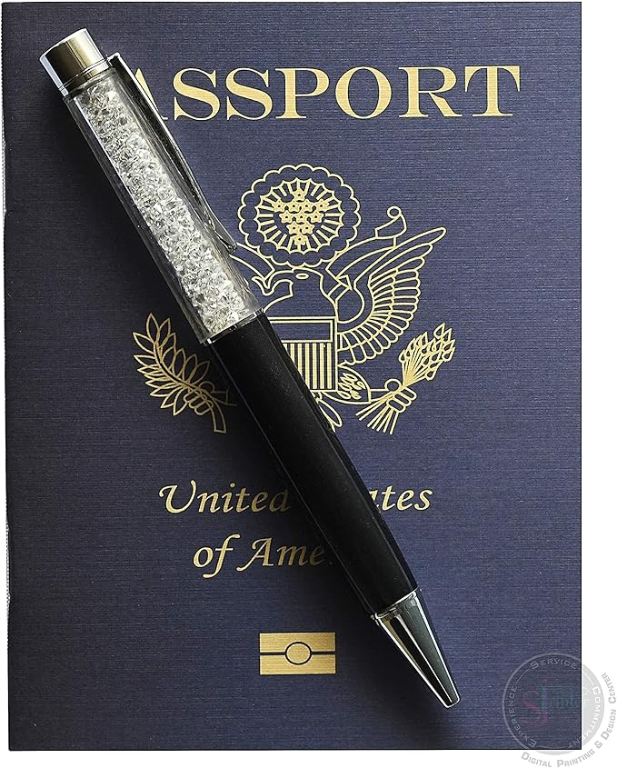 SJPRINTER Kids Passports - Little passports for kids - Travel scrapbook - Set with travel stickers world flags - party favors, airplane toy, journal notebooks, geography, classroom social study