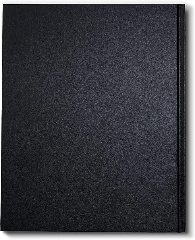 Winsor & Newton Classic Hard Bound Sketch Book, 8.5" x 11", 80 sheets, 110gsm, Natural White