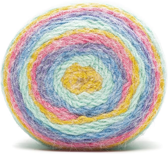 Caron Colorama Halo Striped - 2 Pack of 481 Yards/8 oz After The Rain 71% Acrylic 18% Nylon 11% Polyester Yarn