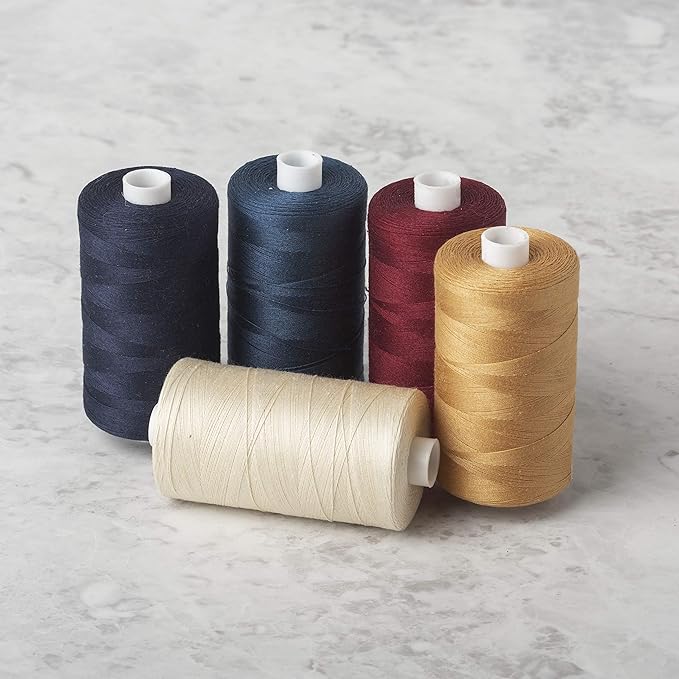 Connecting Threads 100% Cotton Thread Sets - 1200 Yard Spools (Set of 5 - Old Glory)