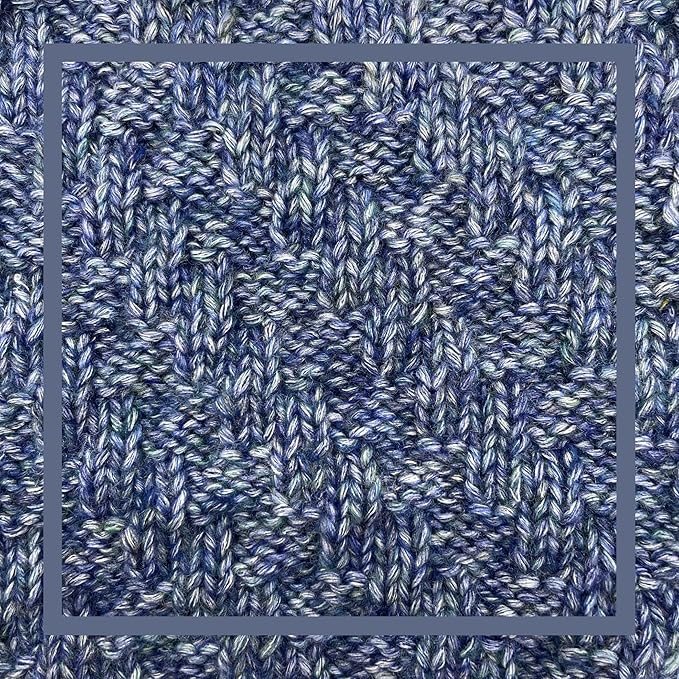 Cotton to The Core Worsted Weight Yarn for Crocheting, 3-Pack (654Yds / 300G), Free Patterns, Beginners Friendly - Soft Cotton Yarn for Knitting - #4 Medium Worsted Weight - Blueberry Blue