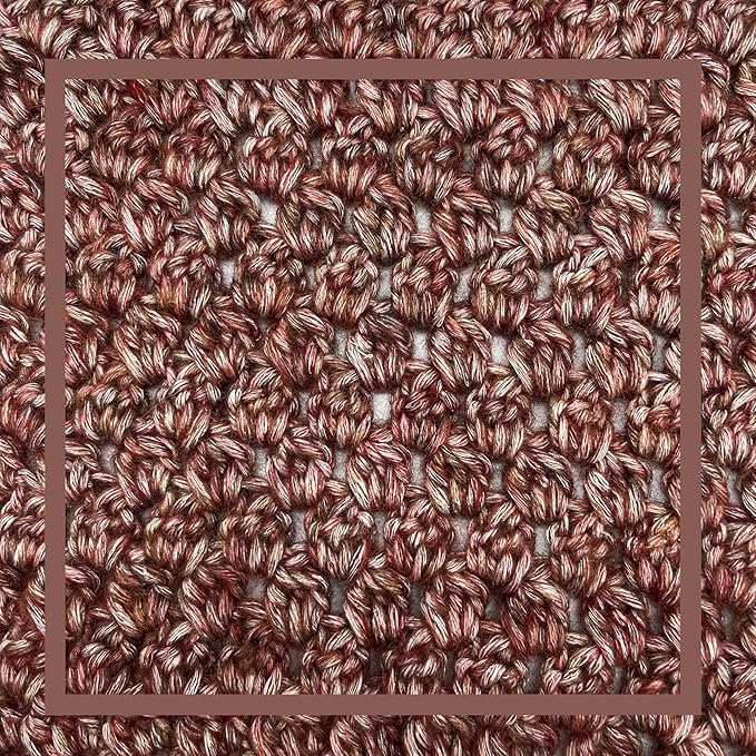 Cotton to The Core Worsted Weight Yarn for Crocheting, 3-Pack (654Yds / 300G), Free Patterns, Beginners Friendly - Soft Cotton Yarn for Knitting - #4 Medium Worsted Weight - Caramel Brown