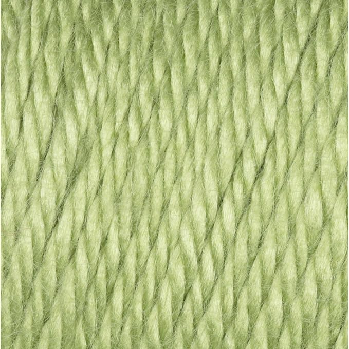 Caron Simply Soft Collection Yarn, 6oz, Gauge 4 Medium, 100% Acrylic- Pistachio - Machine Wash & Dry