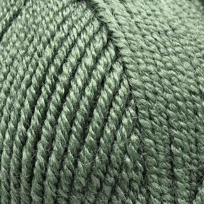Estako Star-Worsted Yarn - 75% Acrylic 25% Wool - Soft Medium Weight #4-100g (3.52oz) - 170m (186yds) - Crochet & Knitting Yarn (44067 - Grass)