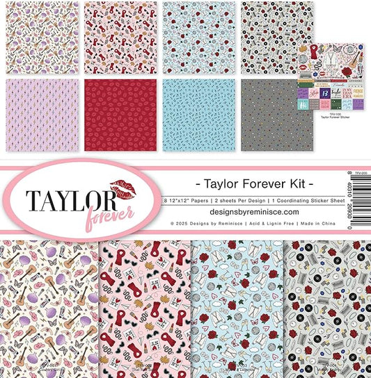 Reminisce Taylor Forever Scrapbook Collection Kit