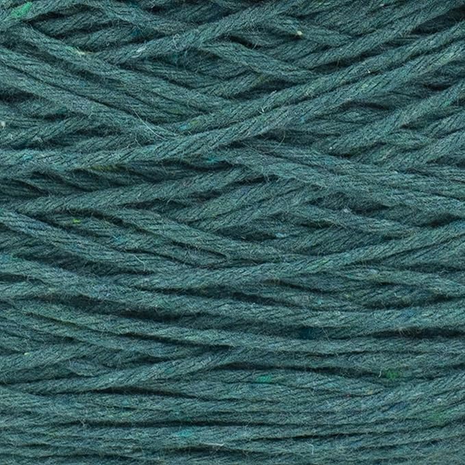 Lion Brand Yarn Re-Up Bonus Bundle Cotton Blend Yarn for Knitting and Crochet, Sea Glass, 2 Pack
