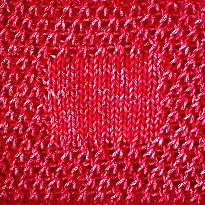 Cotton to The Core Cotton Yarn for Crocheting, 6-Pack (852 Yds / 300G), Free Patterns, Beginners Friendly - Soft Baby Yarn for Knitting - 3 DK Light Worsted Weight - Strawberry Red