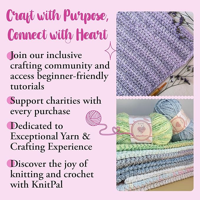 Chenillique Velvet Chenille Yarn for Crocheting, 4-Pack (856Yds / 400G), Free Patterns, Beginners Friendly - Soft Baby Yarn for Knitting Baby Blanket - #4 Medium Worsted Weight - Beach Sand