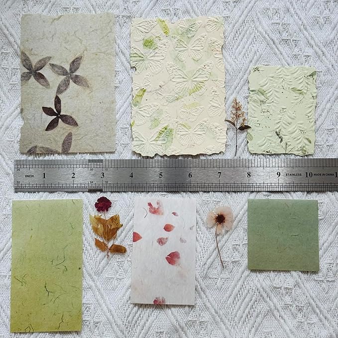 276pcs Vintage Scrapbooking Paper Kit, Scrapbook Supplies Aesthetic Paper Flower Stickers for Junk Journal Diary Journal Embellishment Supplies DIY Craft