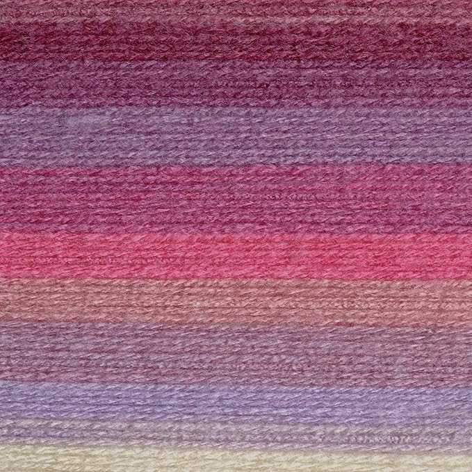 Lion Brand Yarn, Mandala DK Lightweight Yarn for Knitting, Crochet, and Crafts, Wood Nymph, 1 Pack, Self-Striping Acrylic Fiber for Baby Blankets, Multicolor Shawls and Variegated Cardigans