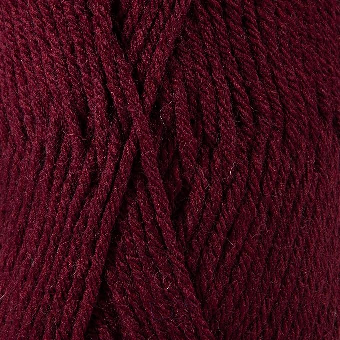 Sensy Roving Yarn, 3.5 oz, 132 Yards, Gauge 5 Bulky (Plum)