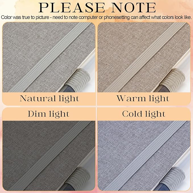 Watercolor Journal Sketchbook, 5.5" x 8.2" Sketch Books Artist Cotton Watercolor Paper Notebook, Linen Cover with Tap Water Pen, 24 Sheets 140 LB, 300 GSM for Travel Sketching On The Go Art