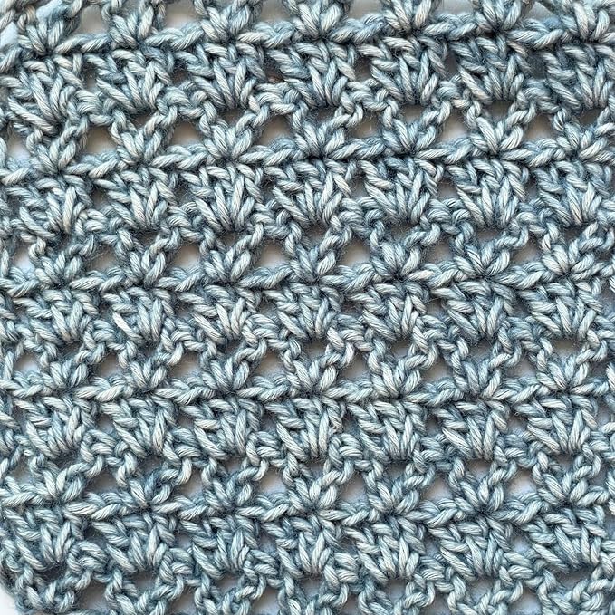 Cotton to The Core Cotton Yarn for Crocheting, 6-Pack (852 Yds / 300G), Free Patterns, Beginners Friendly - Soft Baby Yarn for Knitting - 3 DK Light Worsted Weight - Ocean Blue