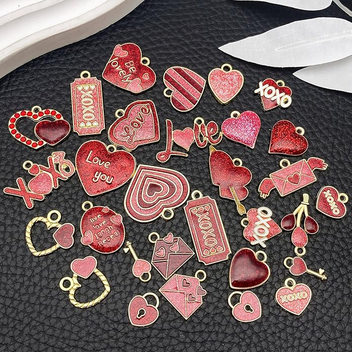 Jewelry Making Charms Pendants for Bracelet Bulk lot Necklace Earrings Keychain Charms Beads DIY Kit Trendy Craft