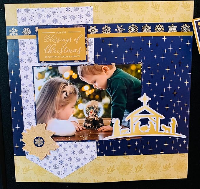 Reminisce Christmas Blessings Scrapbook Collection Kit