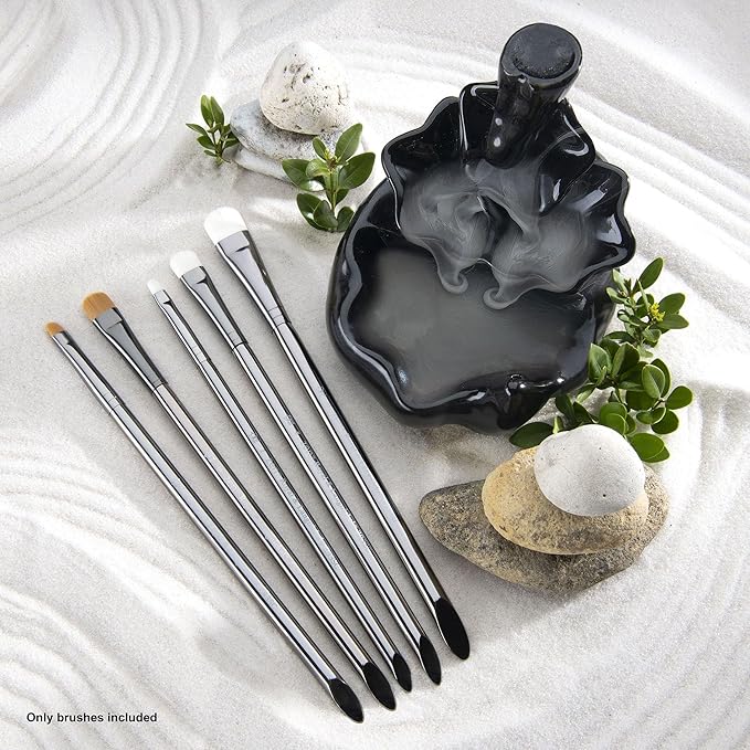 Royal & Langnickel Zen 5 Piece Watercolour Scrubber Paint Brush Set