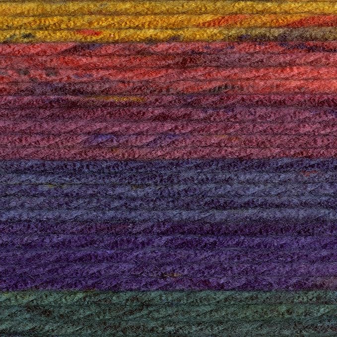 Lion Brand Yarn Mandala Thick & Quick Bulky Yarn, Turbine, 1 Skein