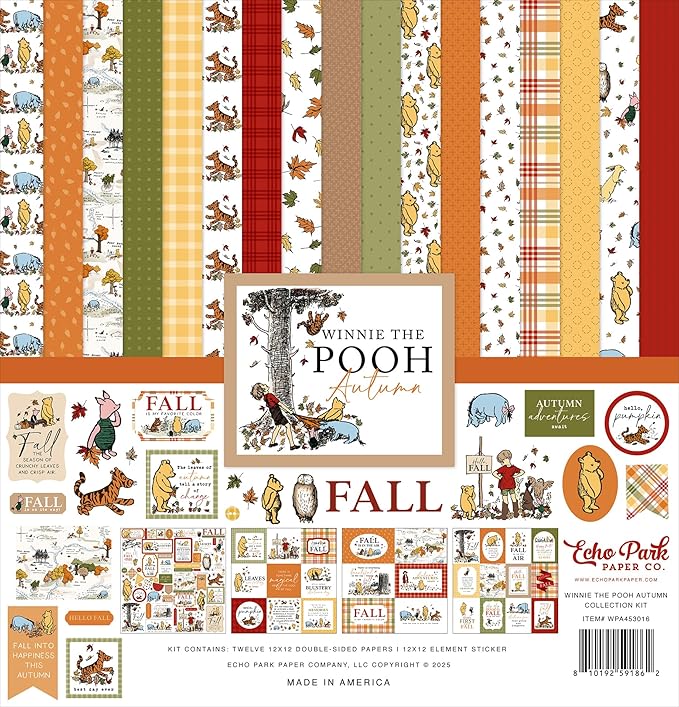 Winnie The Pooh Autumn Collection Kit