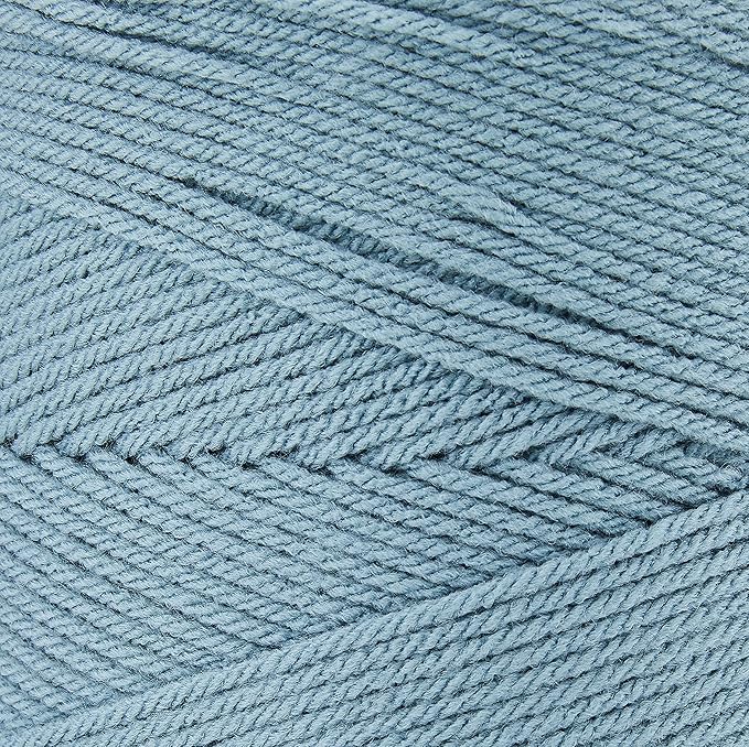 Caron One Pound Solids Yarn, 16oz, Gauge 4 Medium, 100% Acrylic - Azure- For Crochet, Knitting & Crafting ( 1 Piece )