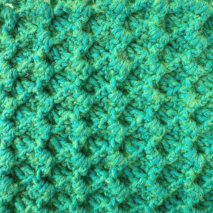 Cotton to The Core Cotton Yarn for Crocheting, 6-Pack (852 Yds / 300G), Free Patterns, Beginners Friendly - Soft Baby Yarn for Knitting - 3 DK Light Worsted Weight - Shamrock Green