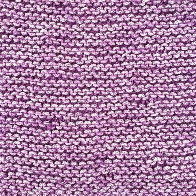 Cotton to The Core Cotton Yarn for Crocheting, 6-Pack (852 Yds / 300G), Free Patterns, Beginners Friendly - Soft Baby Yarn for Knitting - 3 DK Light Worsted Weight - Plum Purple