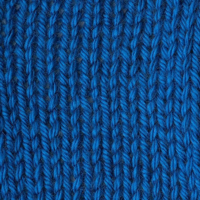Caron H970039767 Simply Soft Solids Yarn, 6oz, Gauge 4 Medium, 100% acrylic - Royal Blue - Machine Wash & Dry