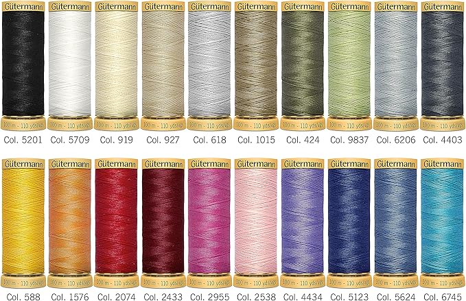 Gutermann Thread Set, Multi-Colour, 100 m